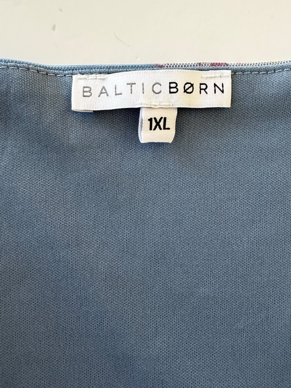 Baltic Born Dress Womens 1XL Kamila Tulle Maxi Blue Floral Bridesmaid - Picture 4 of 8